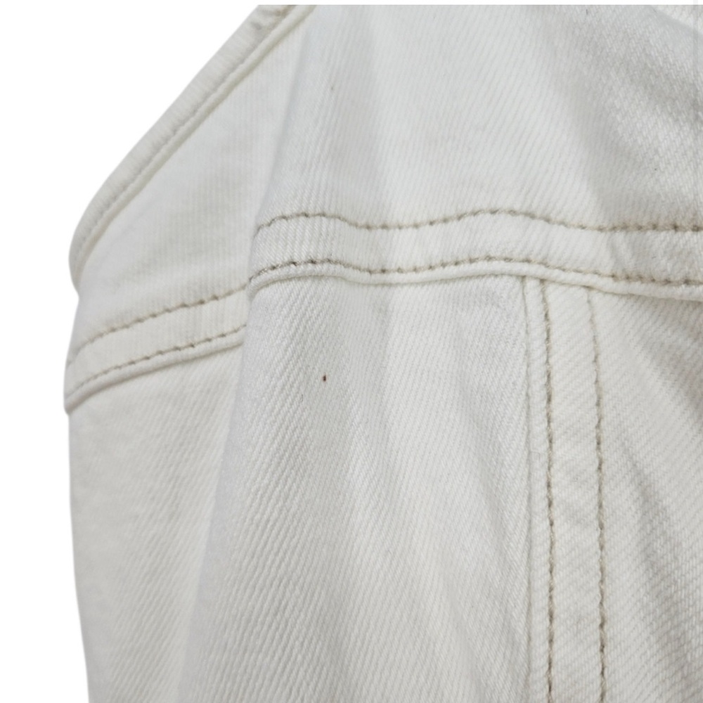 Universal Thread White Denim Button Front Midi Dr… - image 5